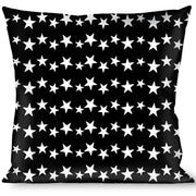 Buckle-Down Throw Pillow - Multi Stars Black/White Throw Pillows Buckle-Down   