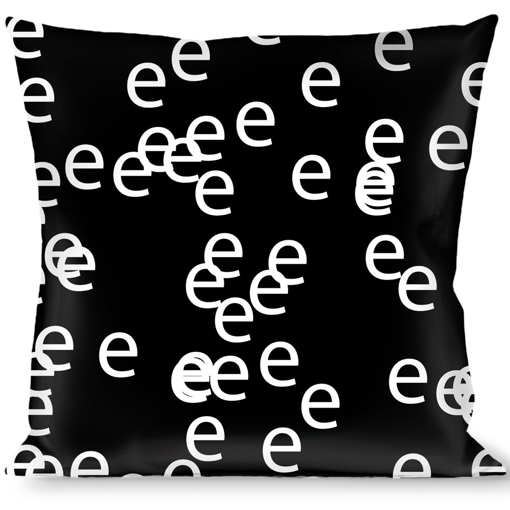 Buckle-Down Throw Pillow - Speckle Black/White Throw Pillows Buckle-Down   