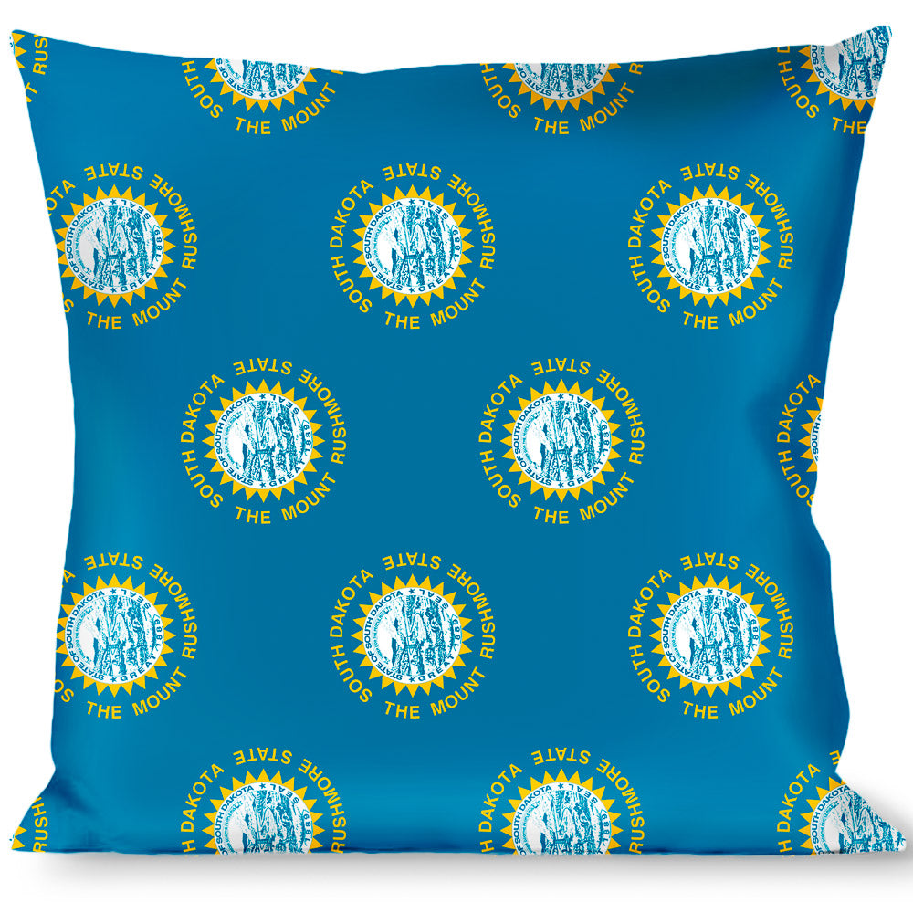 Buckle-Down Throw Pillow - South Dakota Flags Throw Pillows Buckle-Down   