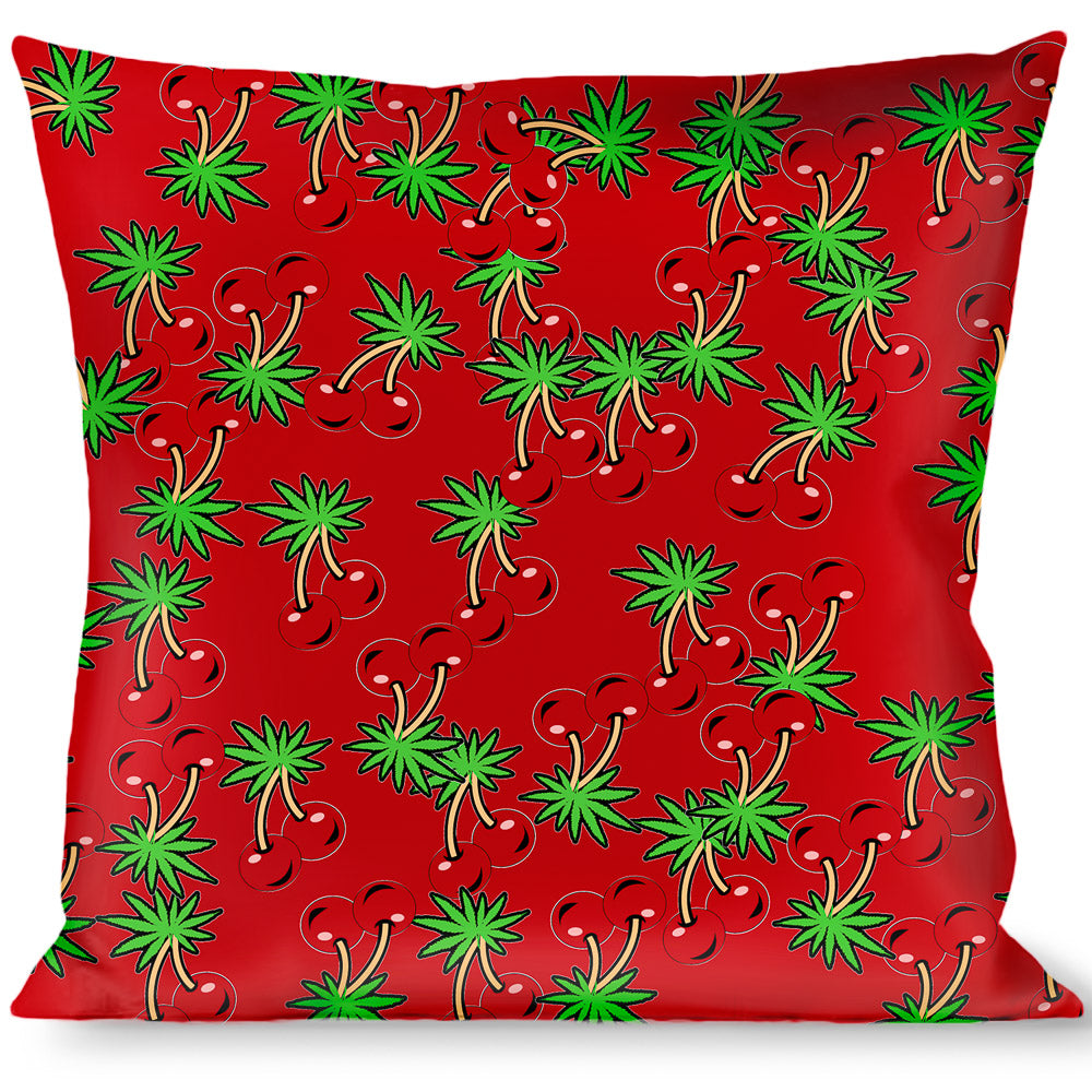 Buckle-Down Throw Pillow - Cherries2 Scattered Red Throw Pillows Buckle-Down   