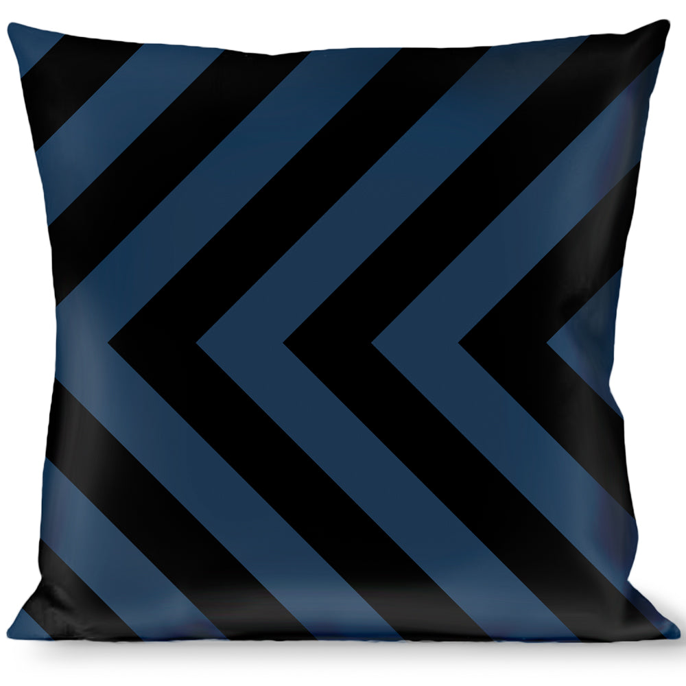 Buckle-Down Throw Pillow - Chevron2 Red/Navy Throw Pillows Buckle-Down   