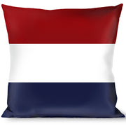 Buckle-Down Throw Pillow - Stripes Red/White/Blue Throw Pillows Buckle-Down   