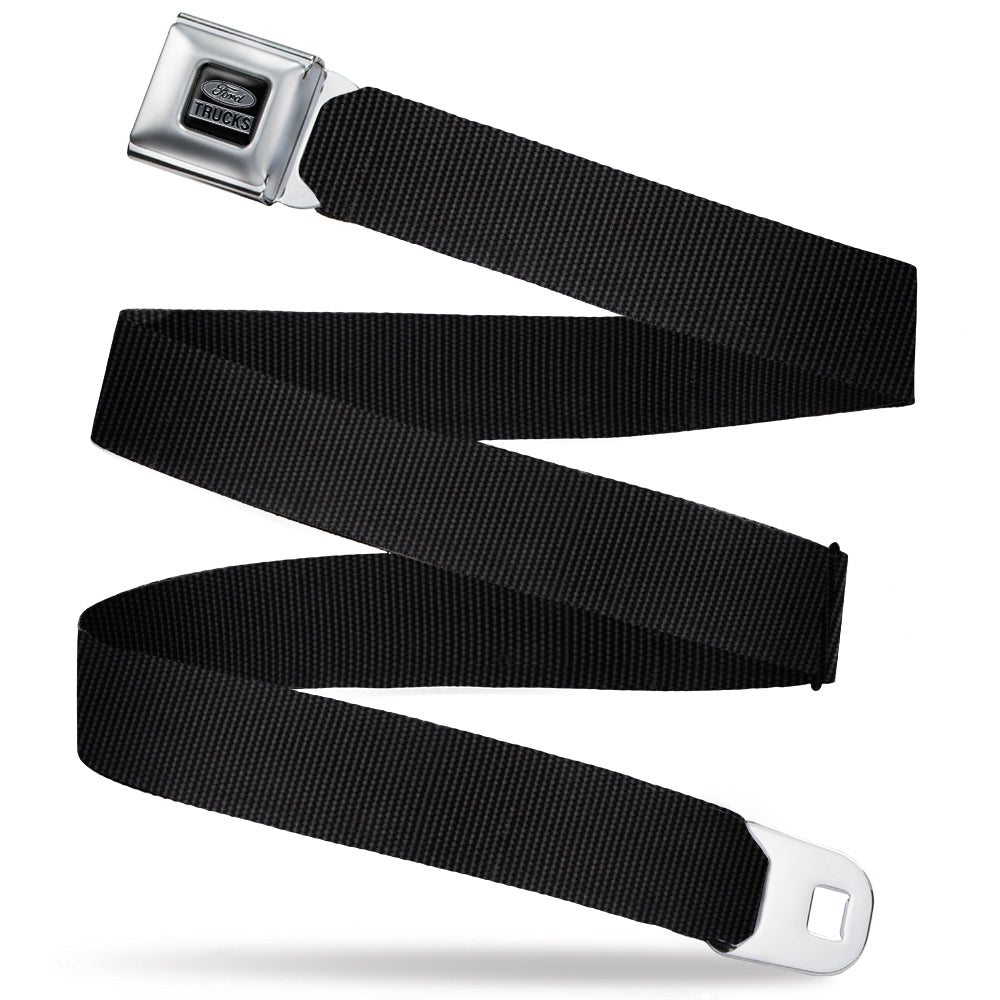 Ford Trucks Seatbelt Belt - Black Webbing Seatbelt Belts Ford   