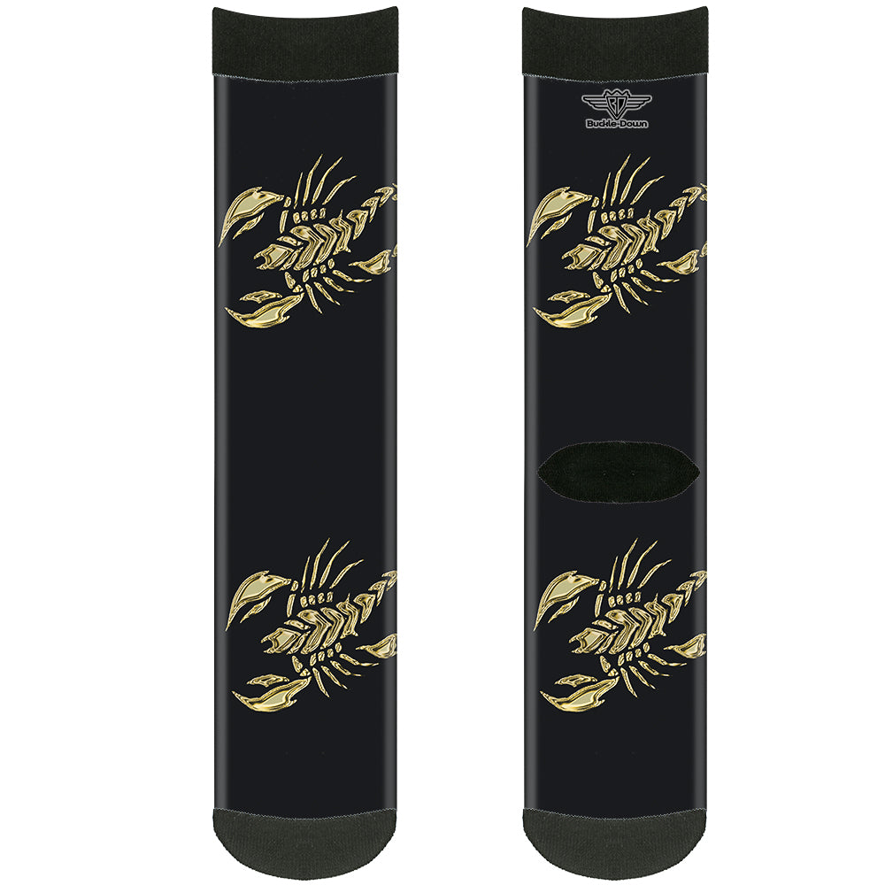Sock Pair - Polyester - Scorpion - CREW Socks Buckle-Down   