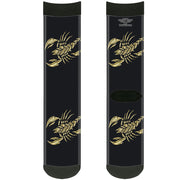 Sock Pair - Polyester - Scorpion - CREW Socks Buckle-Down   