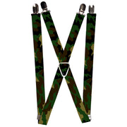 Suspenders - 1.0" - Camo Olive Suspenders Buckle-Down   
