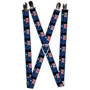 Suspenders - 1.0" - Australia Flags Suspenders Buckle-Down   