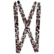 Suspenders - 1.0" - BD Punk Suspenders Buckle-Down   