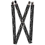 Suspenders - 1.0" - Brooklyn New York Suspenders Buckle-Down   