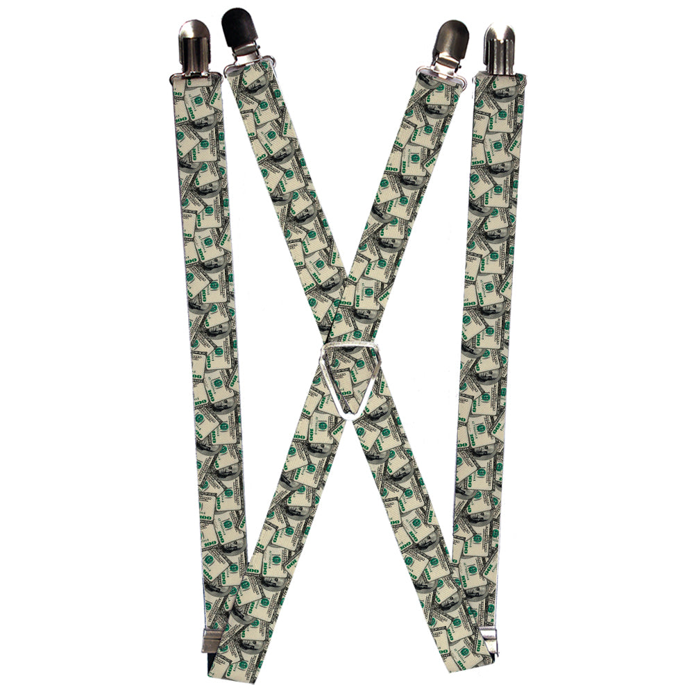 Suspenders - 1.0" - Benjamins Suspenders Buckle-Down   