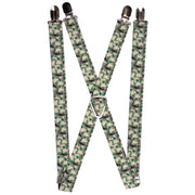 Suspenders - 1.0" - Benjamins Suspenders Buckle-Down   