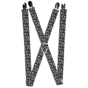 Suspenders - 1.0" - Comic Nightmare Suspenders Buckle-Down   