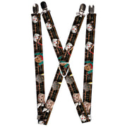 Suspenders - 1.0" - Dream Catcher Cats Suspenders Buckle-Down   
