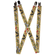 Suspenders - 1.0" - Lucky Tan Suspenders Buckle-Down   