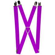 Suspenders - 1.0" - Neon Purple Suspenders Buckle-Down   