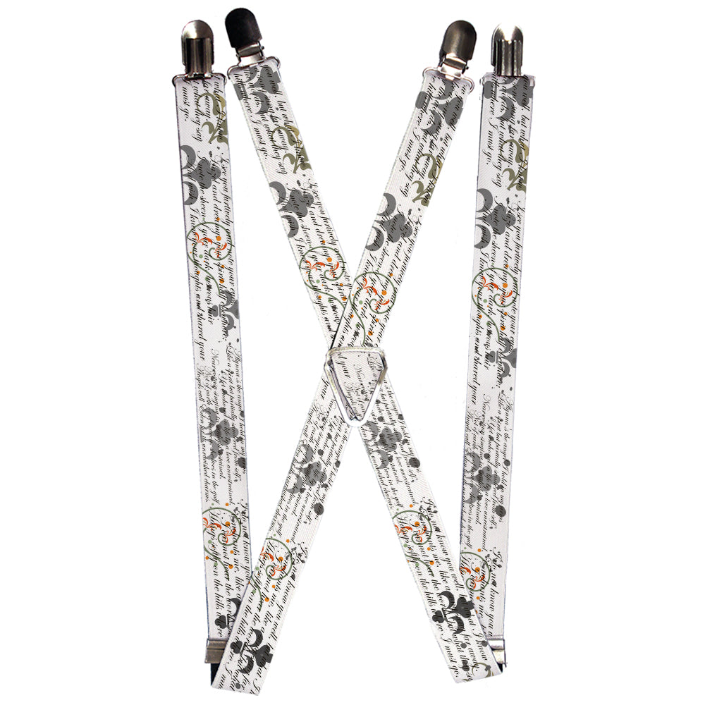 Suspenders - 1.0" - Poems Suspenders Buckle-Down   