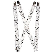 Suspenders - 1.0" - Panda Bear Spots Suspenders Buckle-Down   