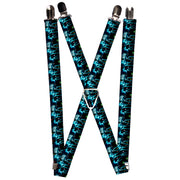 Suspenders - 1.0" - Peace & Starz Suspenders Buckle-Down   