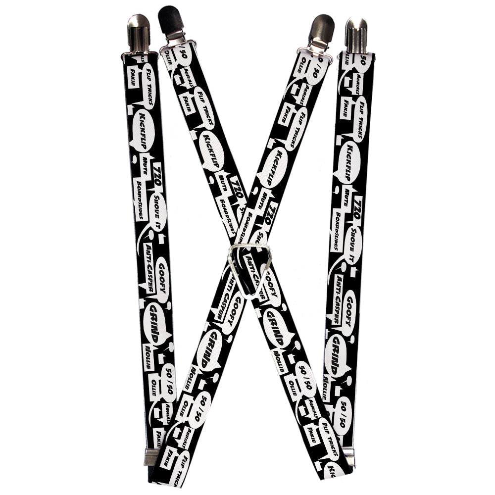 Suspenders - 1.0" - Skater Bubbles Suspenders Buckle-Down   