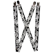 Suspenders - 1.0" - Skater Bubbles Suspenders Buckle-Down   