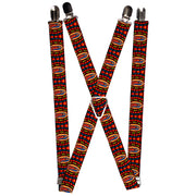 Suspenders - 1.0" - Virgen de Guadalupe Suspenders Buckle-Down   