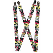 Suspenders - 1.0" - Batman Caped Crusader Suspenders DC Comics   