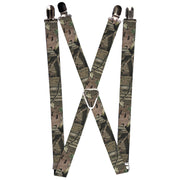 Suspenders - 1.0" - Mossy Oak Break-Up Infinity Suspenders Mossy Oak   