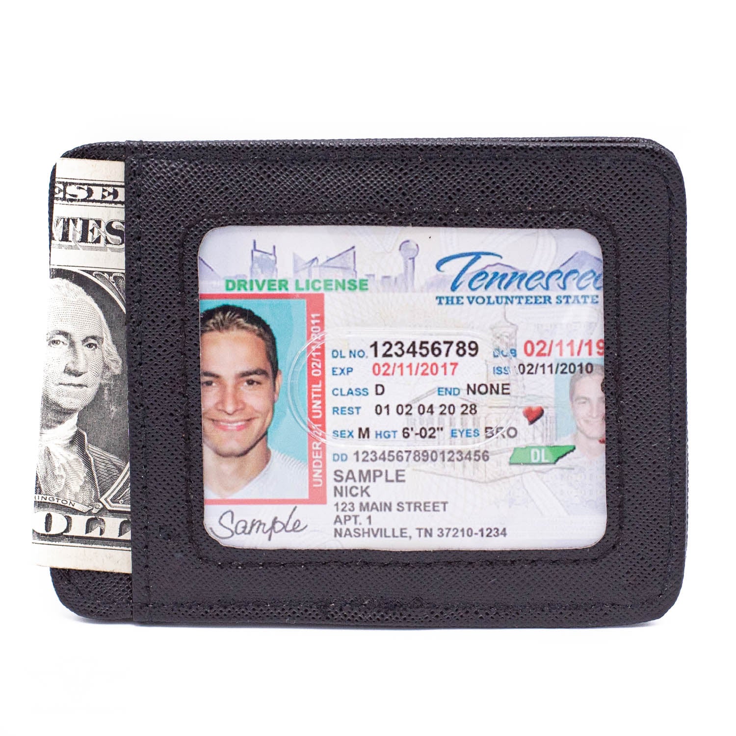 Weekend Wallet - HONDA Motorcycle Black White Mini ID Wallets Honda Motorsports
