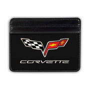 Weekend Wallet - C6 Full Color Black Mini ID Wallets GM General Motors   