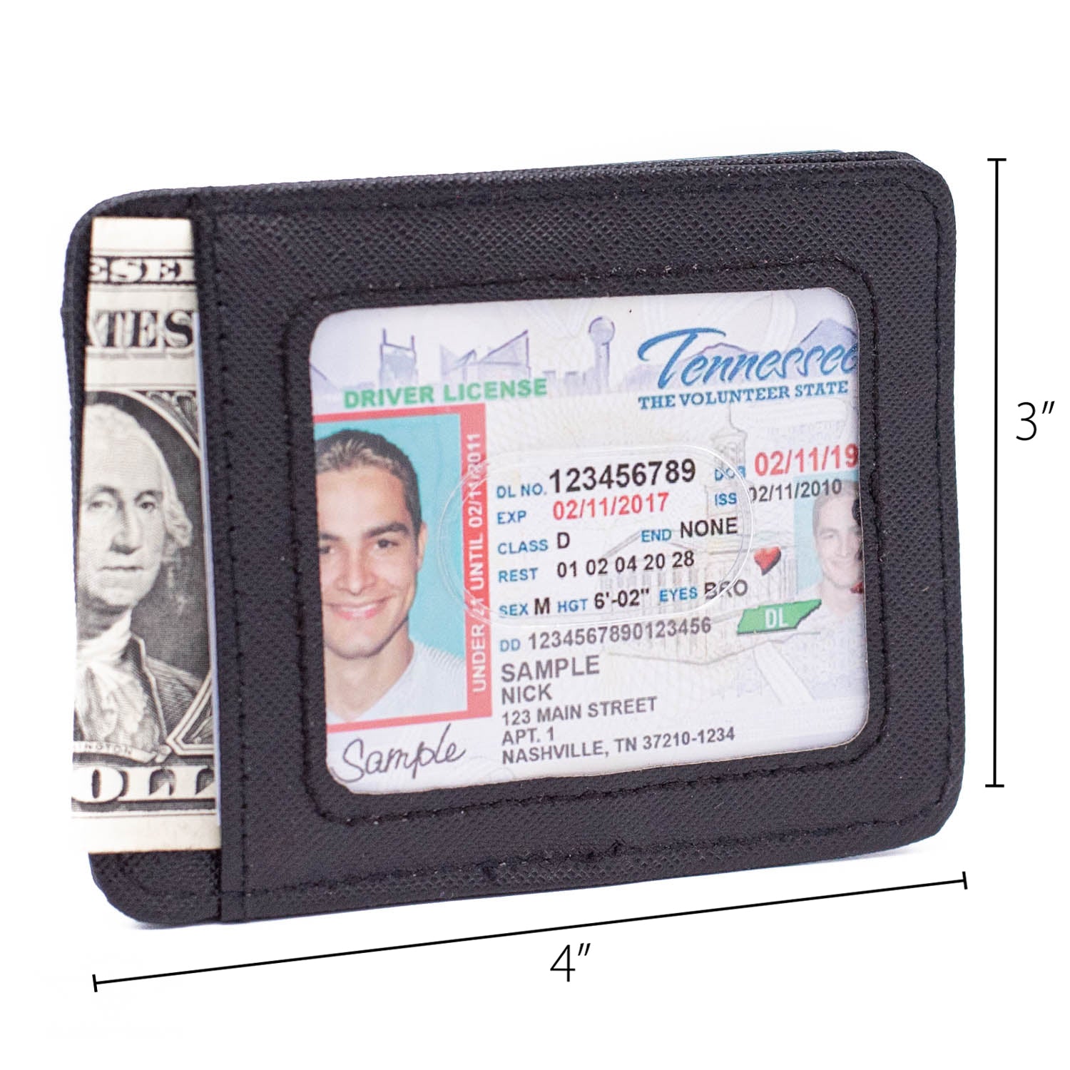 Weekend Wallet - Dodge Red Rhombus Black White Red Mini ID Wallets Dodge   
