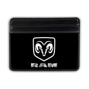 Weekend Wallet - Ram Logo Black White Mini ID Wallets Ram   