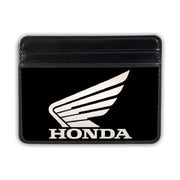 Weekend Wallet - HONDA Motorcycle Black White Mini ID Wallets Honda Motorsports