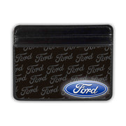 Weekend Wallet - Ford Oval CORNER w Text Mini ID Wallets Ford   