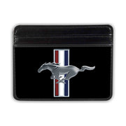 Weekend Wallet - Ford Mustang w Bars Logo CENTERED Mini ID Wallets Ford   