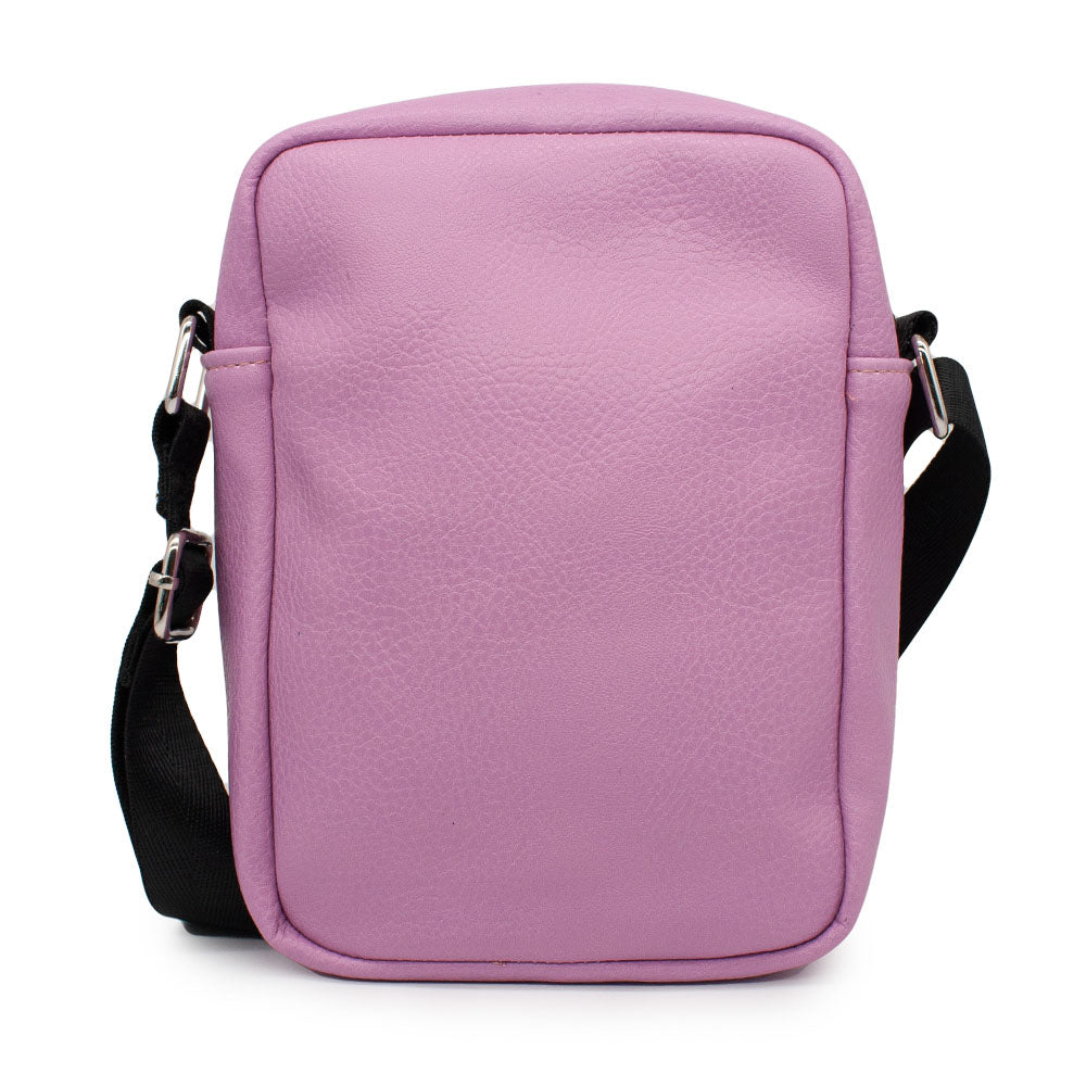 Crossbody Wallet - Invader Zim GIR Riding Piggy Pose Pink Crossbody Bags Nickelodeon   