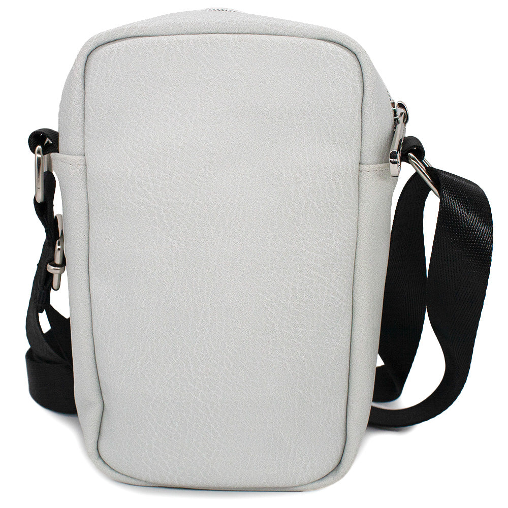 Women's Crossbody Wallet - Looney Tunes Bugs Bunny Winking Face Gray Crossbody Bags Looney Tunes   