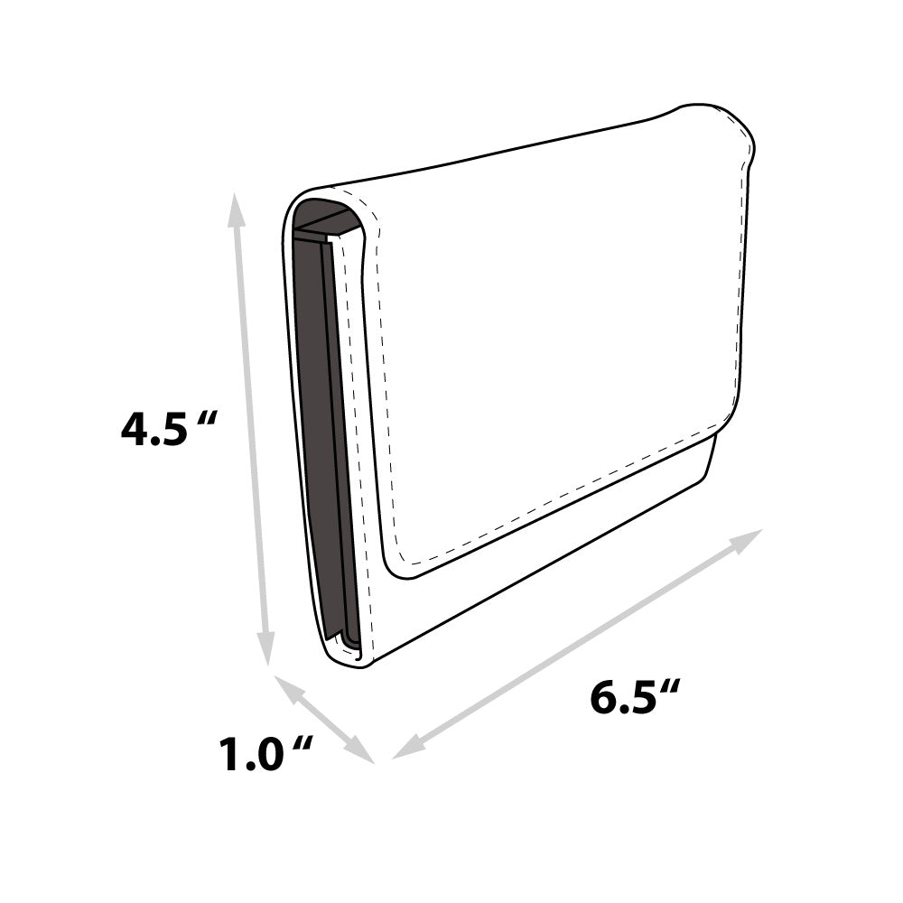 Women's Fold Over Wallet Rectangle PU - SHELBY Cobra Logo Metal Emblem Clutch Snap Closure Wallets Shelby