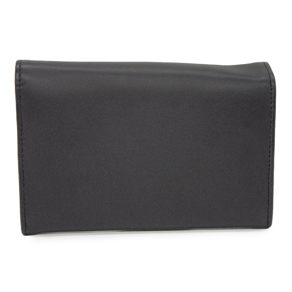 Women's Fold Over Wallet Rectangle PU - TOM AND JERRY Logo Metal Emblem Clutch Snap Closure Wallets Hanna Barbera