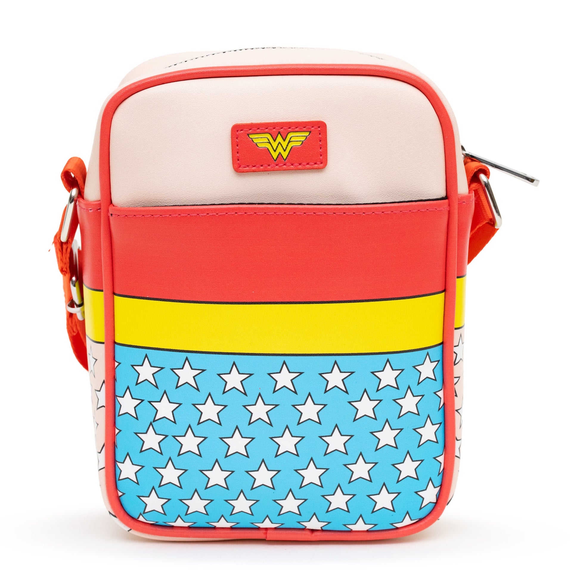 DC Comics Bag, Cross Body, Wonder Woman Body Character Close Up, Vegan Leather Crossbody Bags DC Comics   
