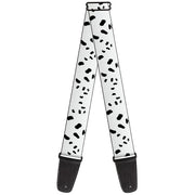 Guitar Strap - Panda Bear Spots Guitar Straps Buckle-Down   
