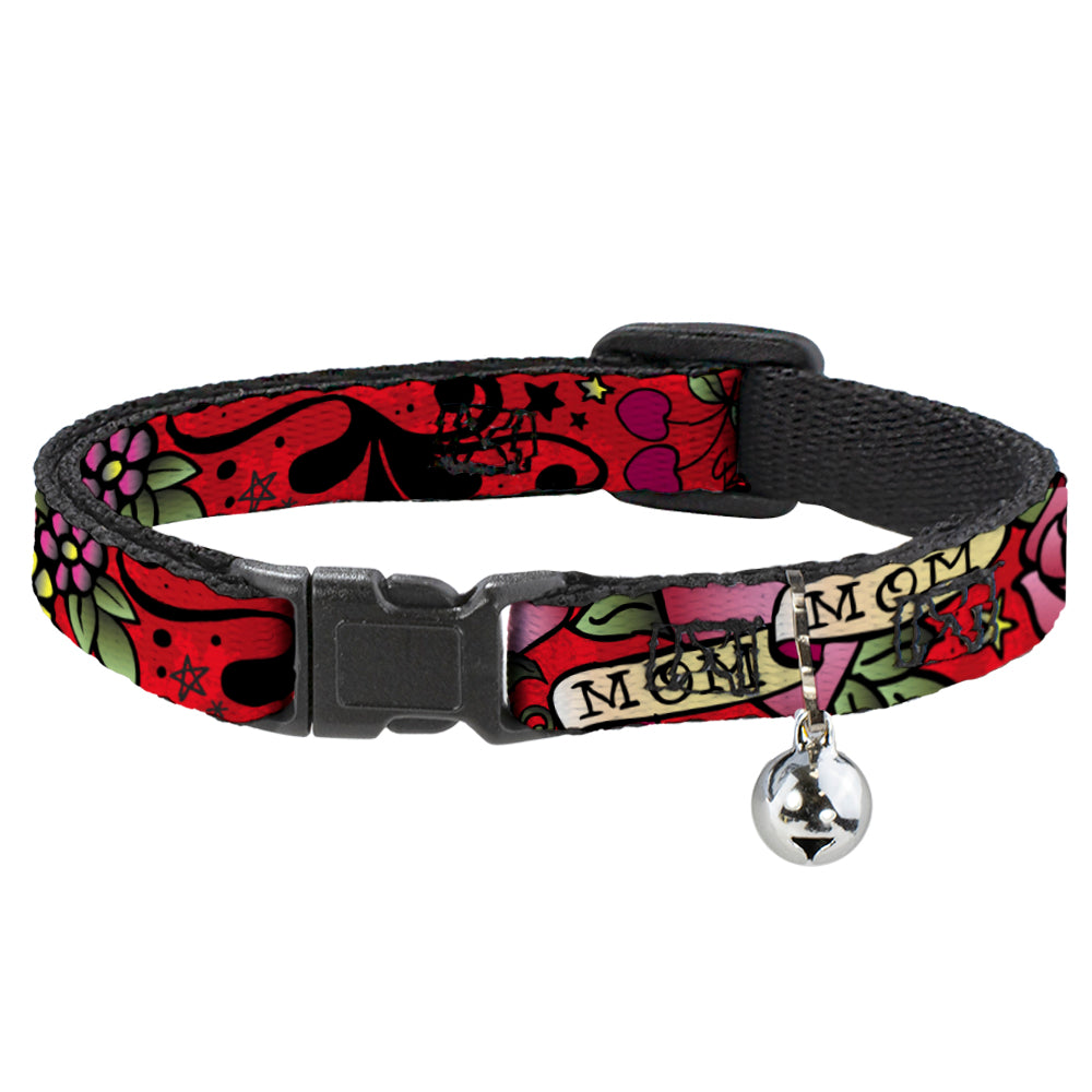 Cat Collar Breakaway - Mom & Mom Red Breakaway Cat Collars Buckle-Down   