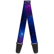 Guitar Strap - Galaxy Blues Purples Guitar Straps Buckle-Down   