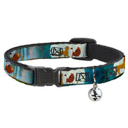 Cat Collar Breakaway - Lion King Simba, Pumba & Timon Growing Up Breakaway Cat Collars Disney   