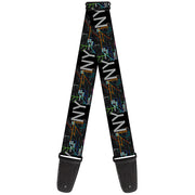 Guitar Strap - New York Subway Guitar Straps Buckle-Down   