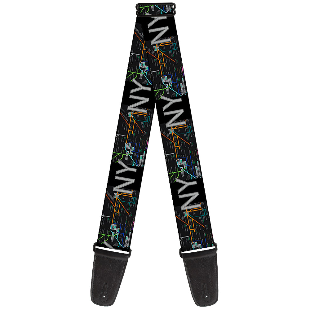 Guitar Strap - New York Subway Guitar Straps Buckle-Down   