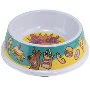 Single Melamine Pet Bowl - 7.5 (16oz) - Scooby Doo SCOOBY SNACKS + Scooby Doo Winking Snacks Scattered Pet Bowls Hanna Barbera Default Title