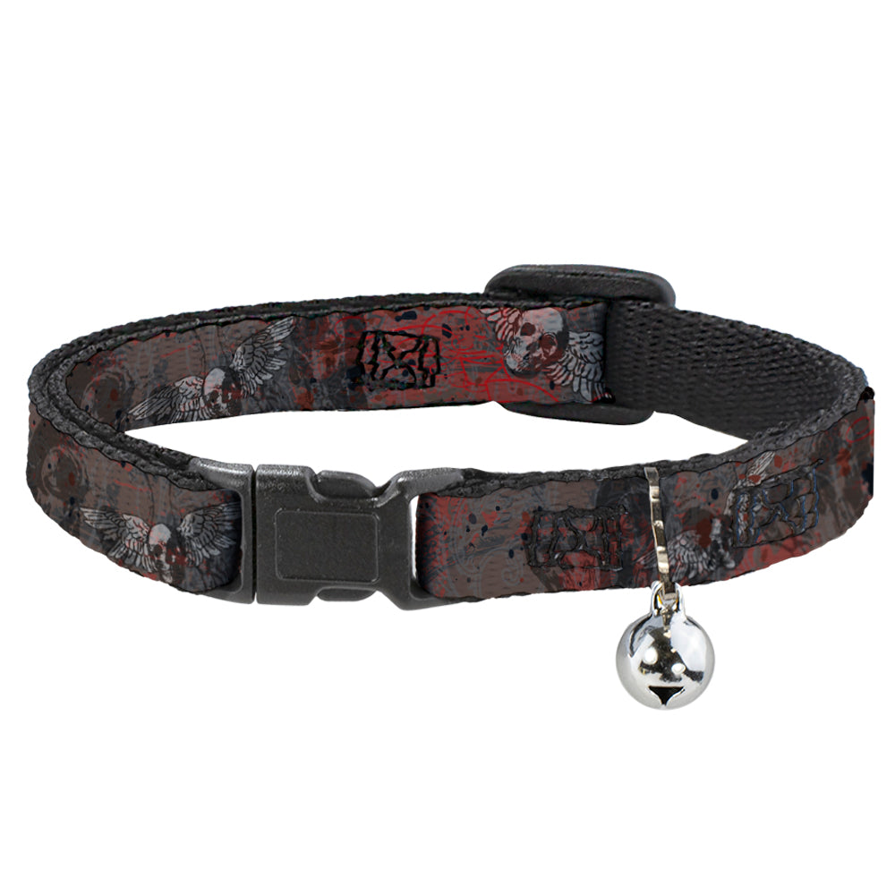 Cat Collar Breakaway - Gothic 6 Breakaway Cat Collars Buckle-Down   