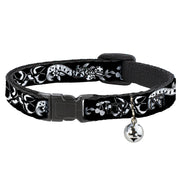 Cat Collar Breakaway - Lucky Black White Breakaway Cat Collars Buckle-Down   