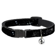 Cat Collar Breakaway - Shining Stars Black White Breakaway Cat Collars Buckle-Down   