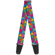 Guitar Strap - Flower Blossom Guitar Straps Buckle-Down   